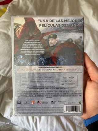 DVD La Guerra del Planeta de los Simios