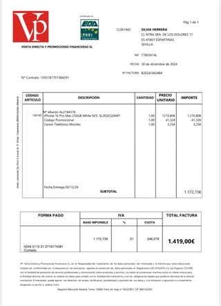 iPhone 16 Pro Max 256GB