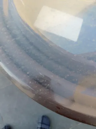 Bordes de jardín de plástico negro y verde