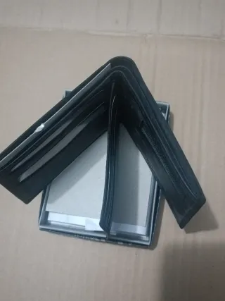 Cartera Billetera Piel Diseño Calaveras