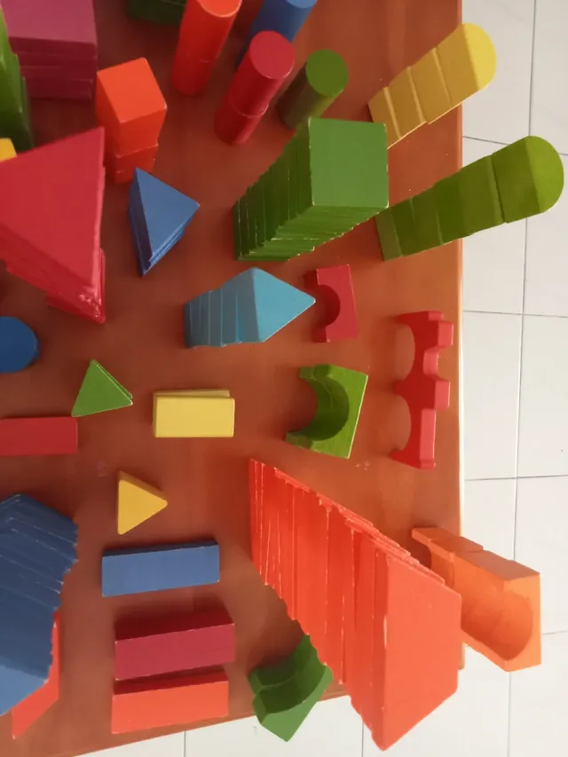 Bloques de Madera 225 Piezas