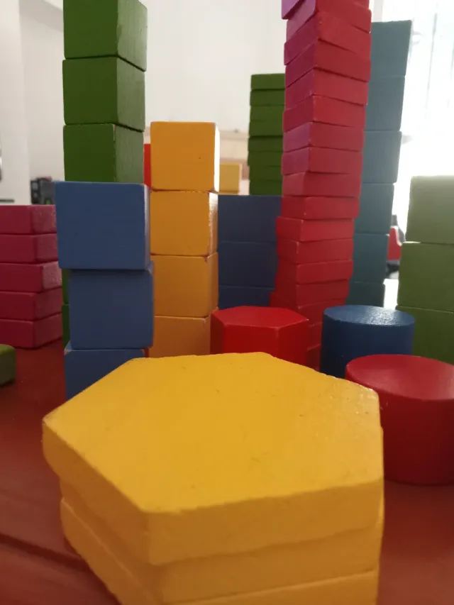 Bloques de Madera 225 Piezas