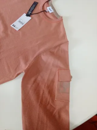 Maglione Uomo XXL Arancione Close Up