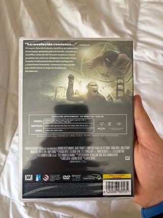 DVD El Origen del Planeta de los Simios