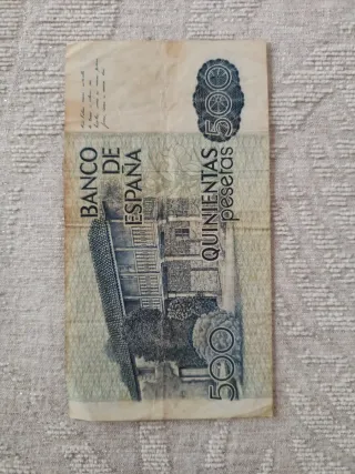Billete 500 pesetas España 1979