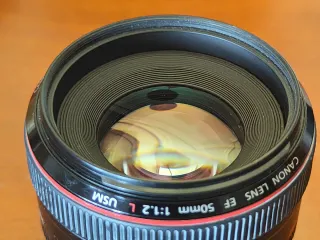 Objetivo Canon EF 50mm f/1.2L USM