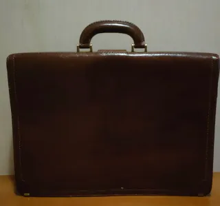Borsa da medico in pelle marrone
