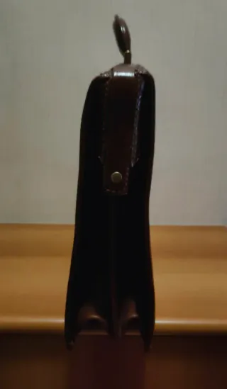 Borsa da medico in pelle marrone