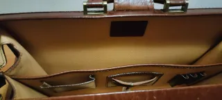 Borsa da medico in pelle marrone