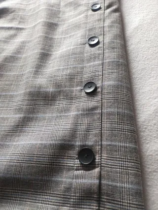 Falda Punt Roma cuadros talla 40