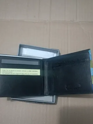 Cartera Billetera Wildzone Piel