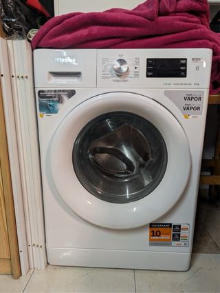 Lavadora Whirlpool 9kg FreshCare Vapor