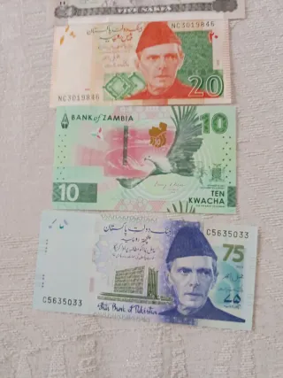 Lotes de Billetes Extranjeros.oferta