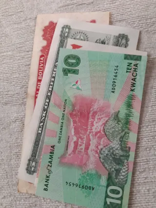 Lotes de Billetes Extranjeros.oferta