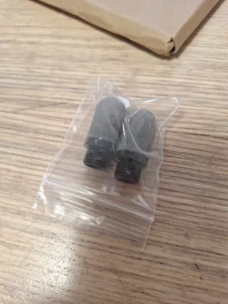 2 Silenciadores Aire Neumático G1/4 sourcing map