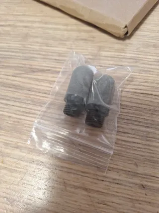 2 Silenciadores Aire Neumático G1/4 sourcing map