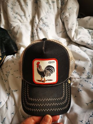 Gorra Goorin Bros Gallo Negra y Marrón