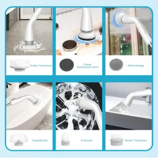 Cepillo Limpieza Eléctrico Recargable