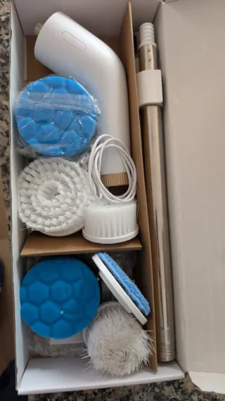 Cepillo Limpieza Eléctrico Recargable