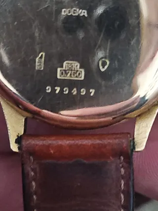 Reloj dogma Oro 18k Esfera Blanca