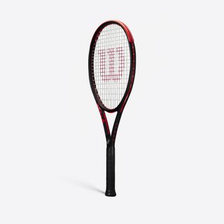 Raqueta de tenis adulto Wilson clash team v3 negro naranja