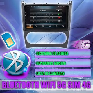 PANTALLA GPS MERCEDES BENZ CLASE C W203 CL203 W209