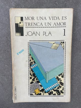 Libro Mor una vida es trenca un amor