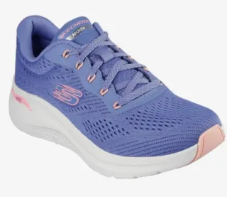 Zapatillas Skechers Mujer azul/rosa