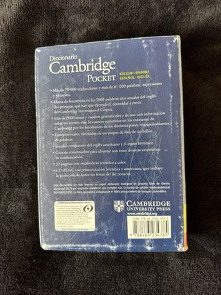 Diccionario Bilingüe Cambridge Spanish-English ...