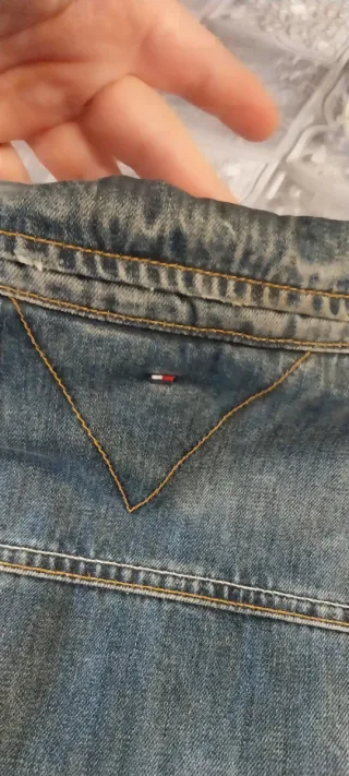 Giacca di jeans Tommy Hilfiger Tg 12