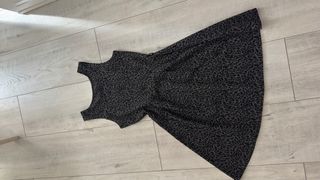 Vestido estampado leopardo invierno