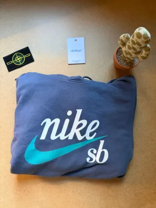 Sudadera Nike SB Azul Talla S