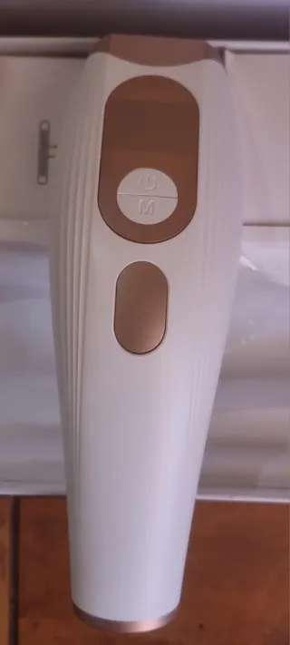 Depiladora IPL 3 en 1 Oro y Blanco