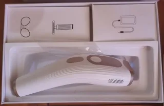 Depiladora IPL 3 en 1 Oro y Blanco