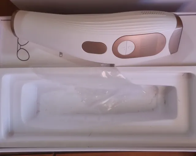 Depiladora IPL 3 en 1 Oro y Blanco