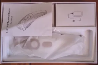 Depiladora IPL 3 en 1 Oro y Blanco