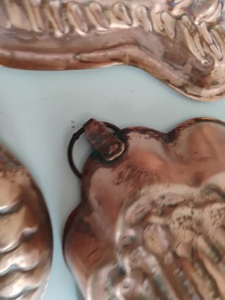 Set 3 forme rame pesce e aragosta