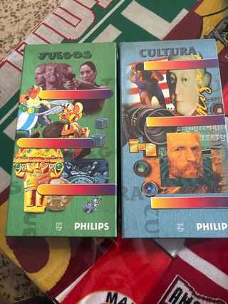 CDs Interactivos Philips Juegos y Cultura