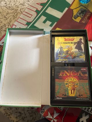 CDs Interactivos Philips Juegos y Cultura