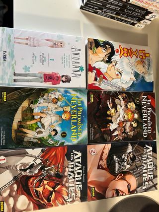 Mangas variados