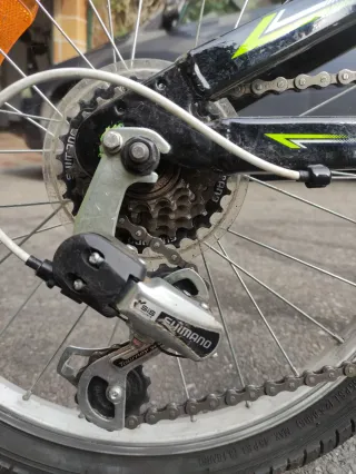 Bicicleta infantil verde WR Invader