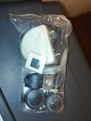 Transportín Perro Grande Azul y Blanco