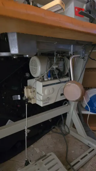 Máquina de coser industrial para zapatos