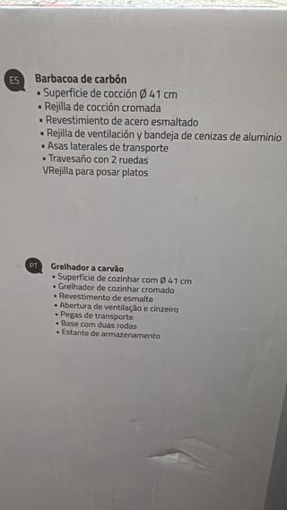 Barbacoa Carbón Livoo Nueva