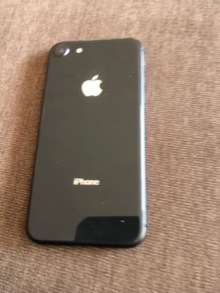 iPhone 8 64GB Negro + Funda Rosa