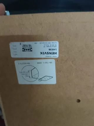 Cuna HENSVIK IKEA 14036