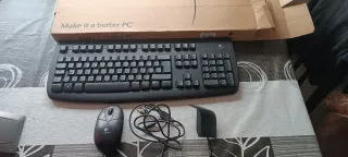 Teclado y Ratón Logitech Negro