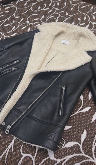 Chaqueta polipiel con borrego(leer anuncio)