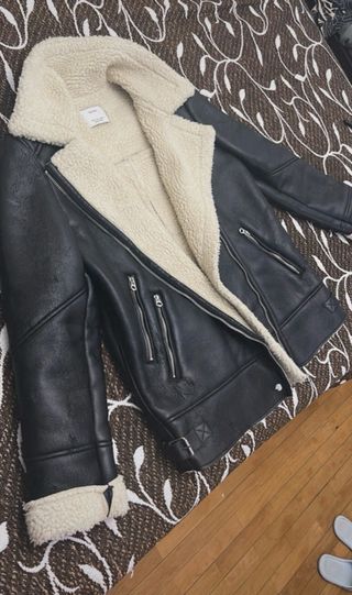 Chaqueta polipiel con borrego(leer anuncio)