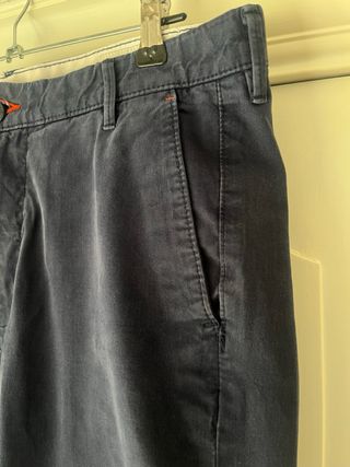 Pantalón chino skinny azul Springfield Talla L